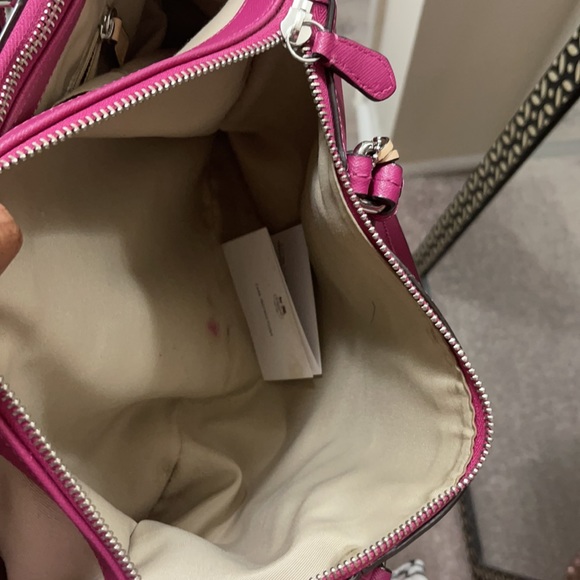 Hot pink coach bag - Picture 6 of 9